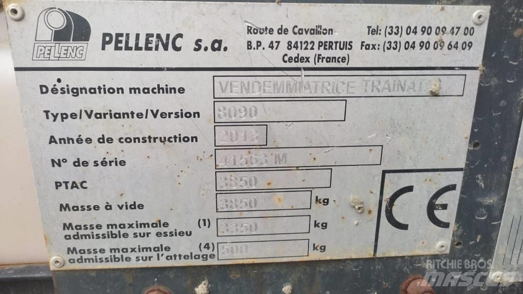 Pellenc 8090 Машини за гроздобер
