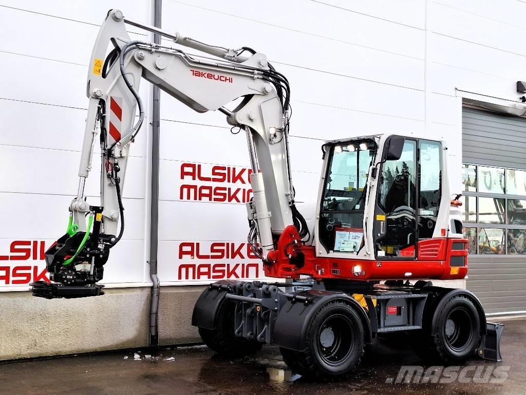 Takeuchi TB 395 W Колесни екскаватори