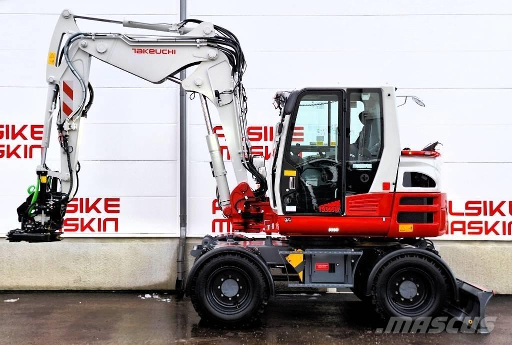 Takeuchi TB 395 W Колесни екскаватори