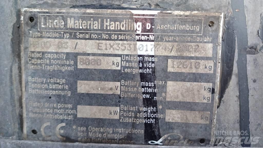 Linde H80D-03 Дизелови камиони
