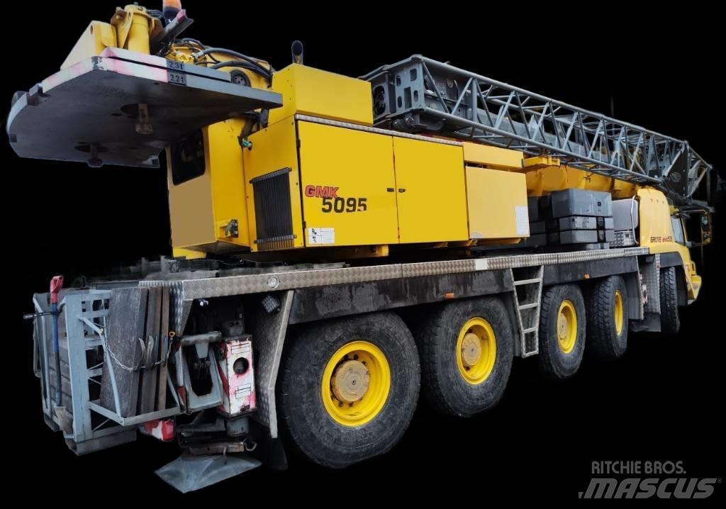 Grove GMK 5095 Всъдеходни кранове
