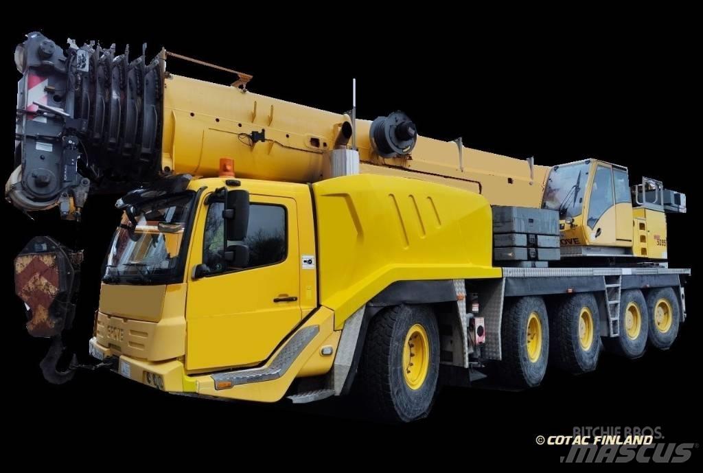 Grove GMK 5095 Всъдеходни кранове