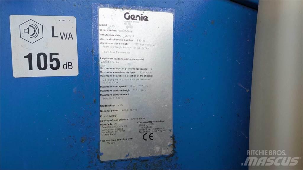 Genie S65 Телескопични повдигачи
