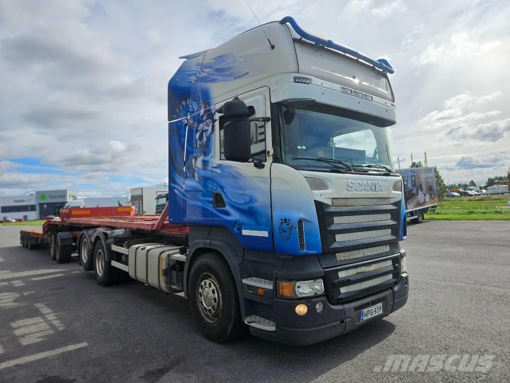 Scania R580 6x2 Камиони с кран с кука