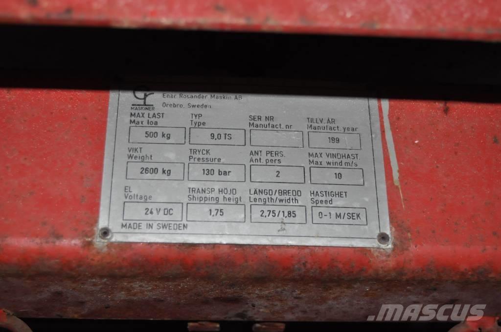 ER 9,0TS SAXLIFT Обработка на материали - други