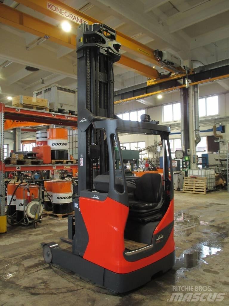 Linde R 16 HD Ретрак/ Високоповдигач с изместване на вилката напред