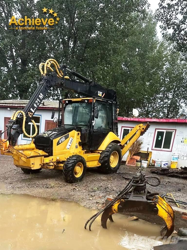 CAT 416 E Товарач със заден ексватор