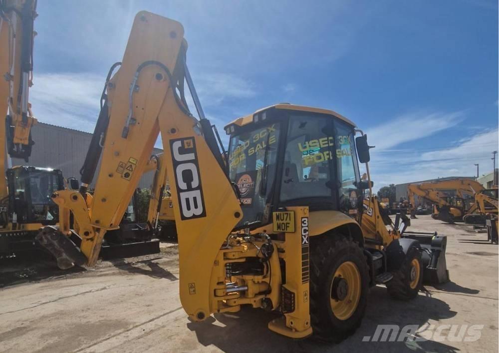 JCB 3 CX Товарач със заден ексватор