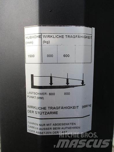 BT SWE 080L Колички високоповдигачи с теглич