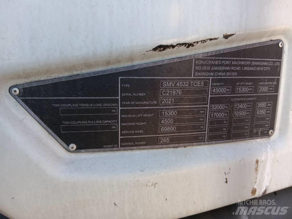  SMV4531TCE5TRD Кари повдигачи на контейнери