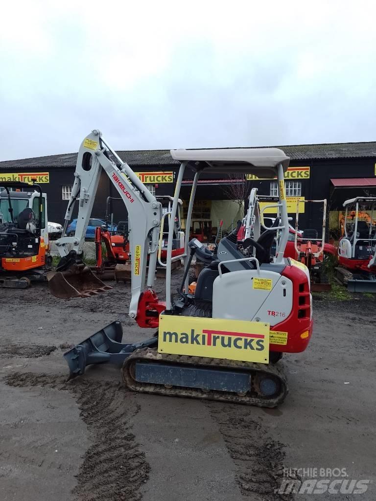 Takeuchi TB216 Мини екскаватори < 7 т