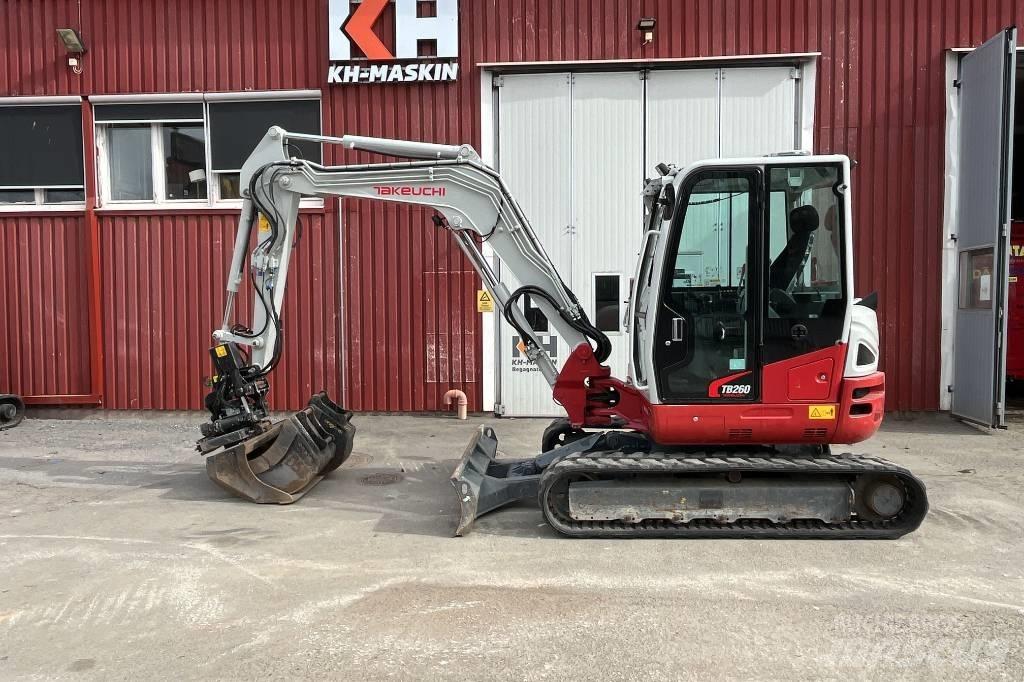 Takeuchi TB 260 Мини екскаватори < 7 т