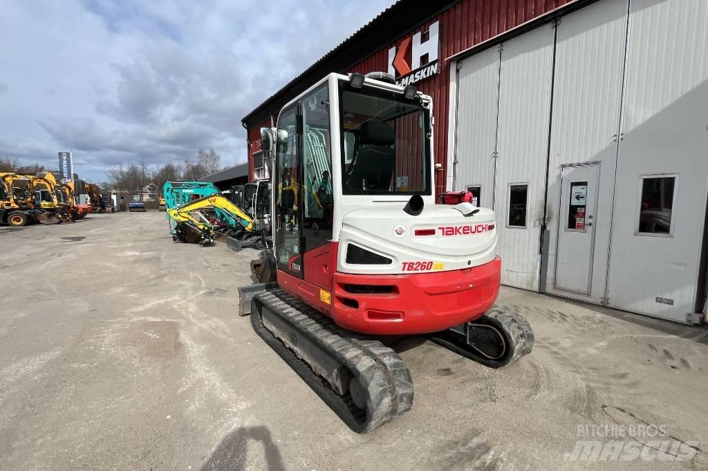 Takeuchi TB 260 Мини екскаватори < 7 т