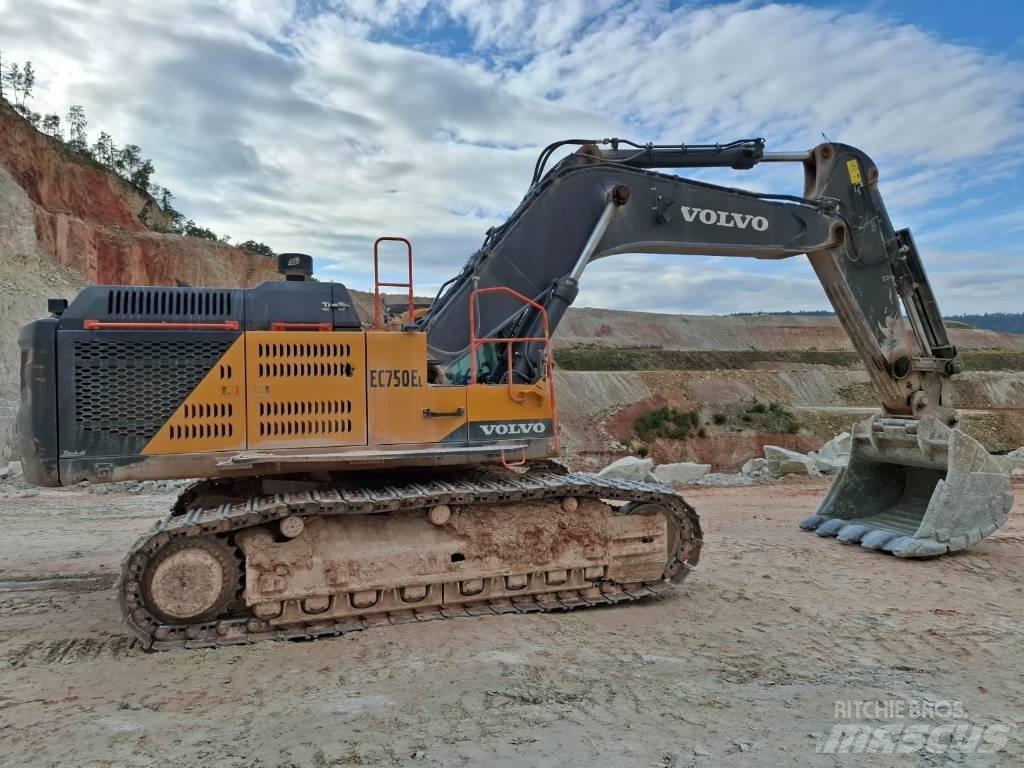 Volvo EC750EL Верижен екскаватор