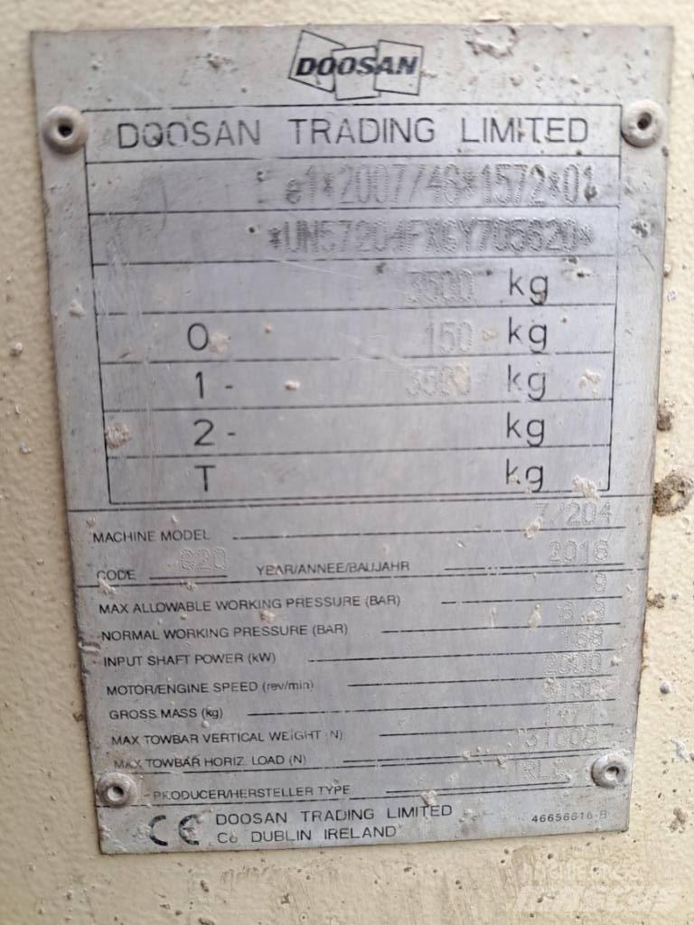 Doosan 7/204 Компресори