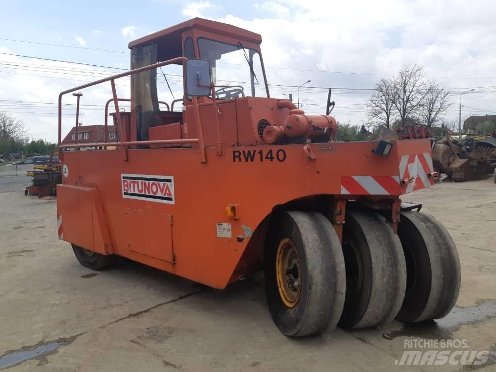 MBU RW140 Пневматични гумени  ролки

