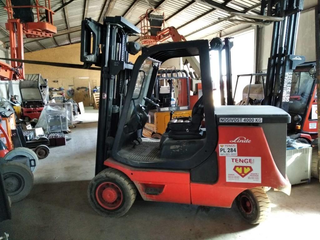 Linde E40P Електрически вилични кари-повдигачи