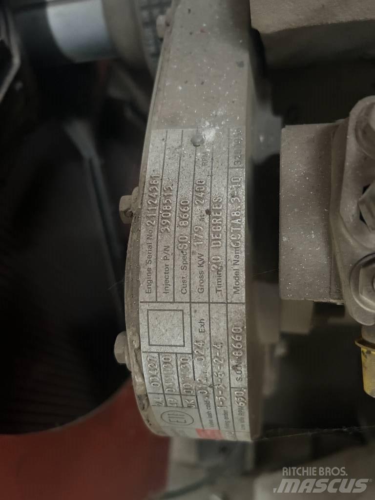 Cummins 6CTA8.3 Дизелови генератори

