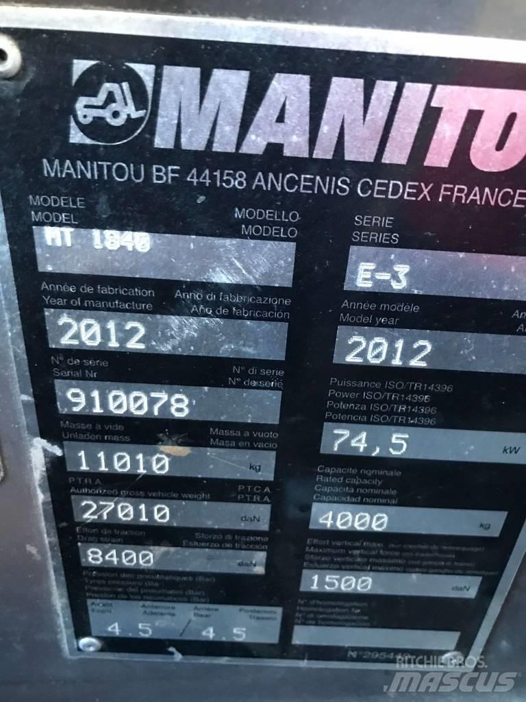 Manitou MT 1840 Телескопични товарачи