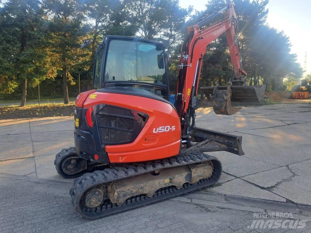 Kubota U 50 Мини екскаватори < 7 т