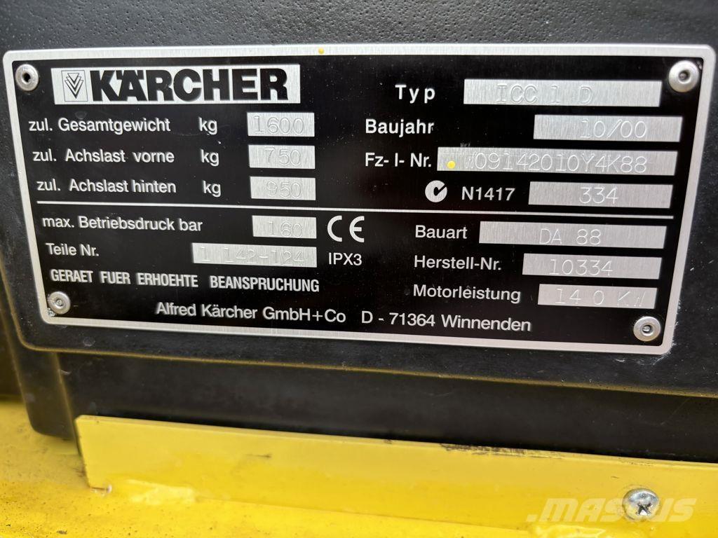 Kärcher 1CC1 Автоматични метачки с четки