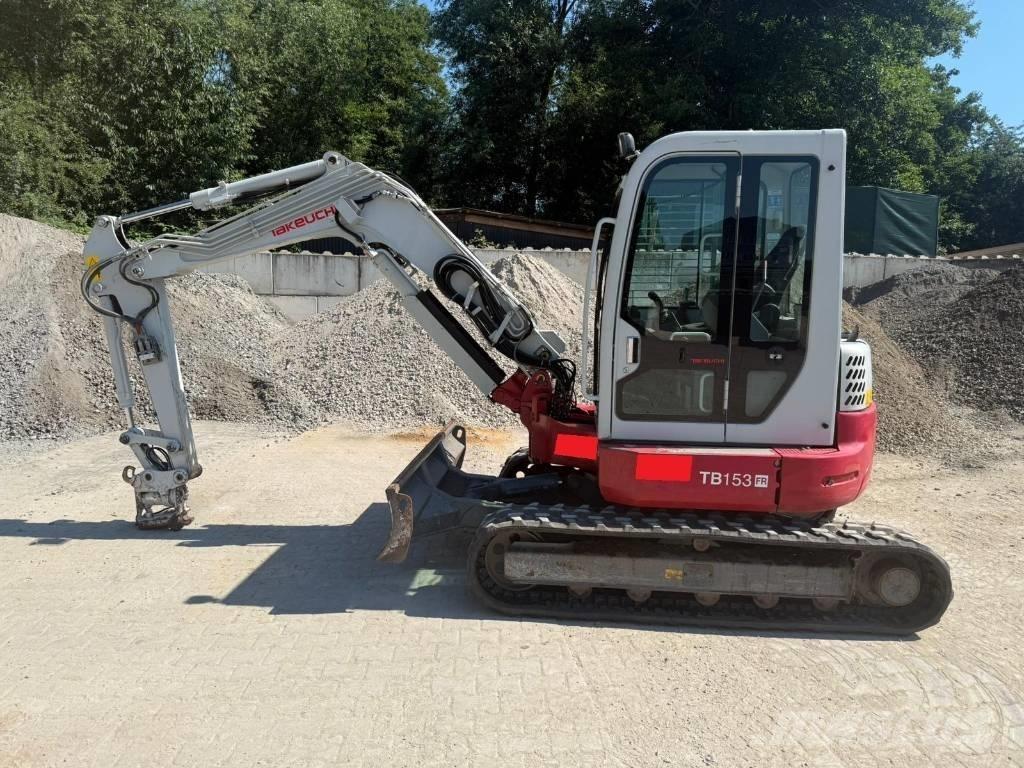 Takeuchi TB 153 FR Мини екскаватори < 7 т