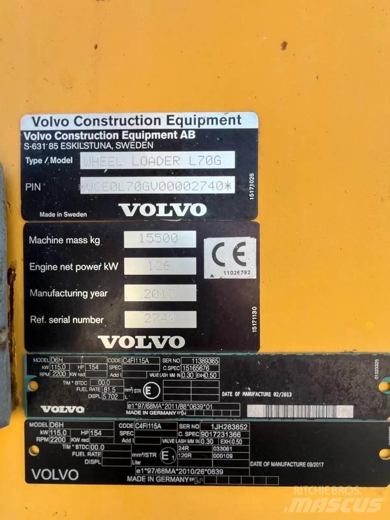 Volvo L70G Колесни товарачи