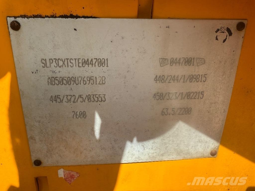 JCB 3CX Sitemaster Товарач със заден ексватор