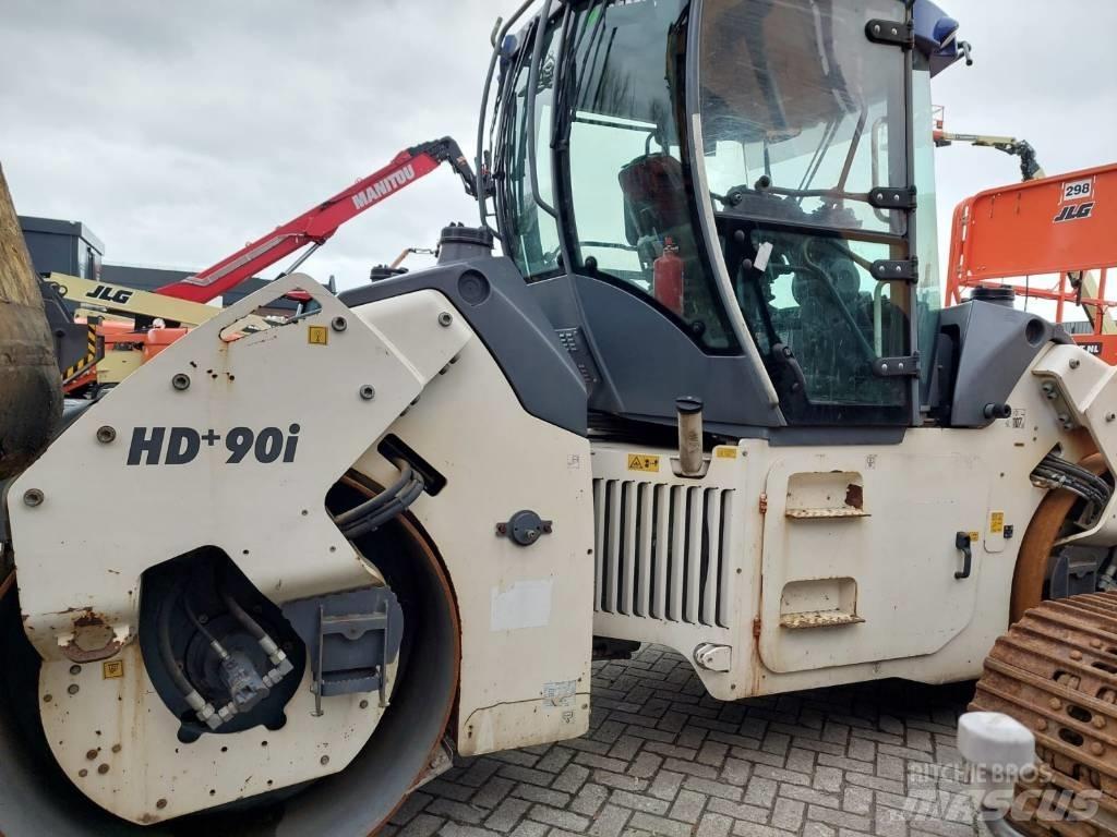 Hamm HD 90i VV Двойни барабанни ролки
