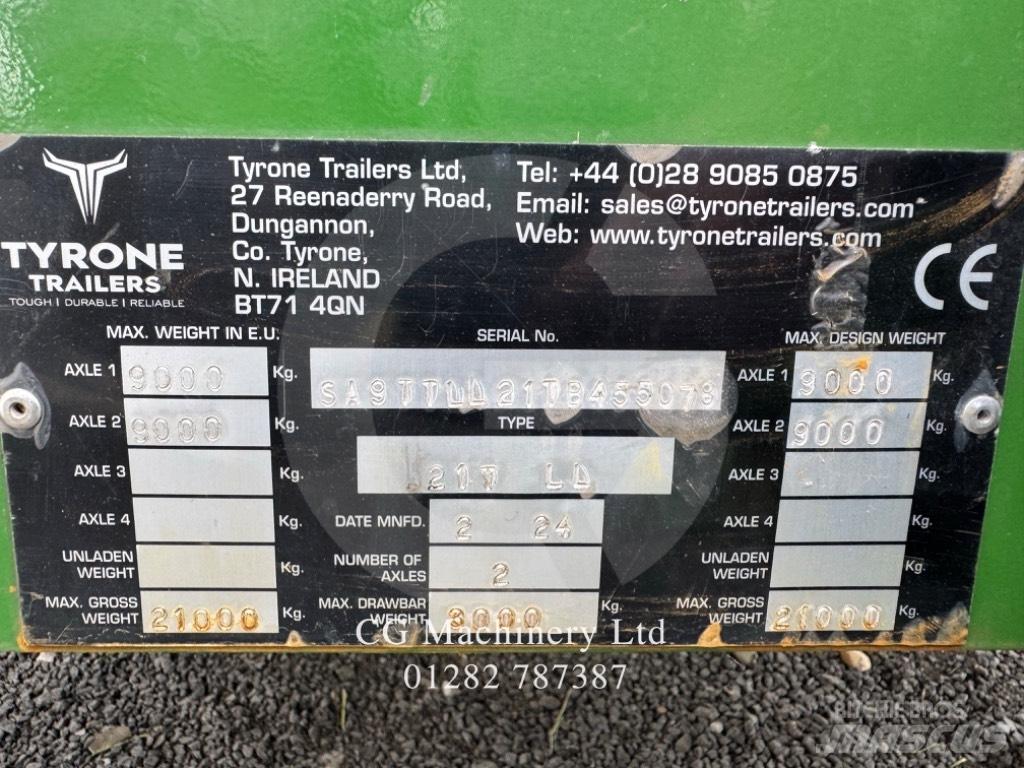 Tyrone T21 Ремаркета за бали