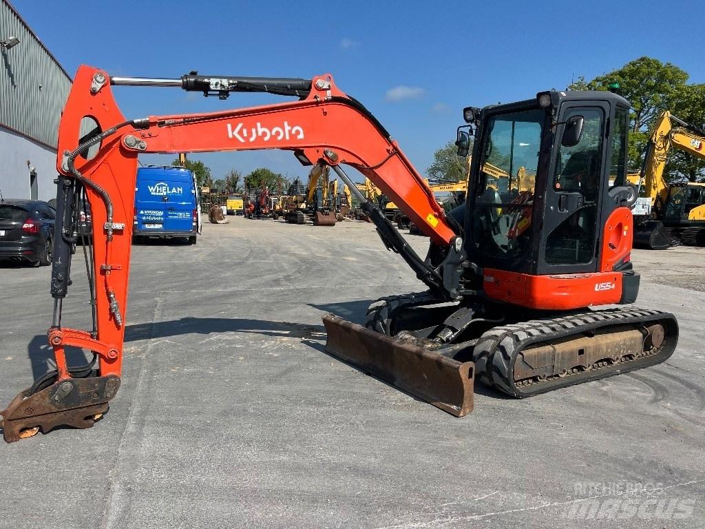Kubota U 55-4 Мини екскаватори < 7 т