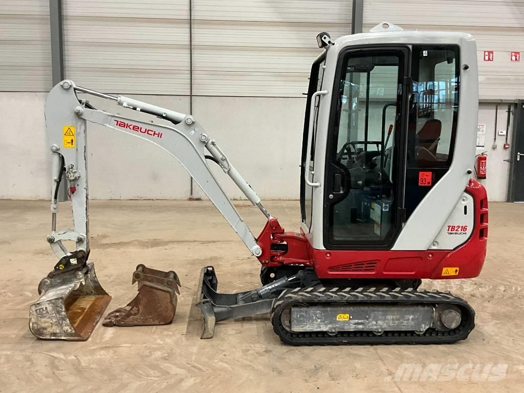 Takeuchi TB 216 Мини екскаватори < 7 т