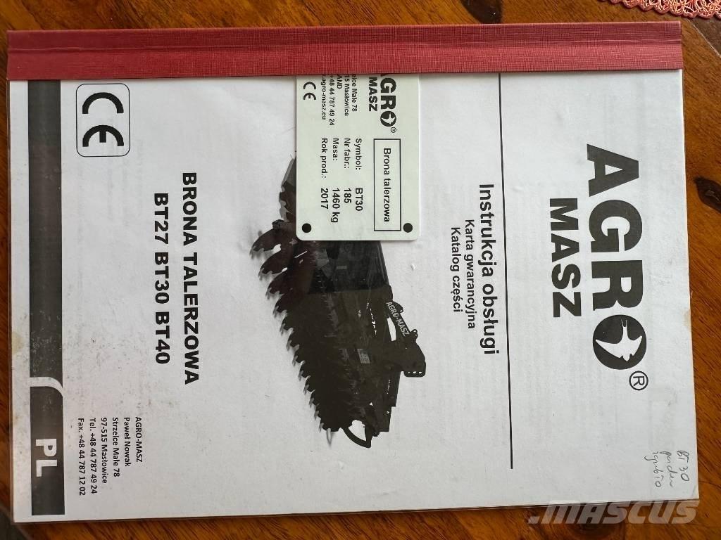 Agro-Masz BT30 Дискови брани