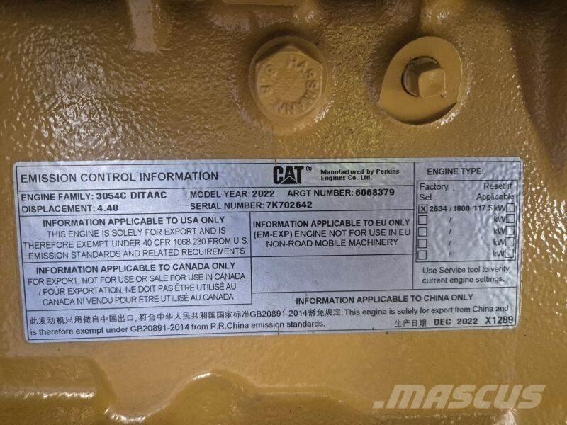 CAT 3054C DITAAC Двигатели