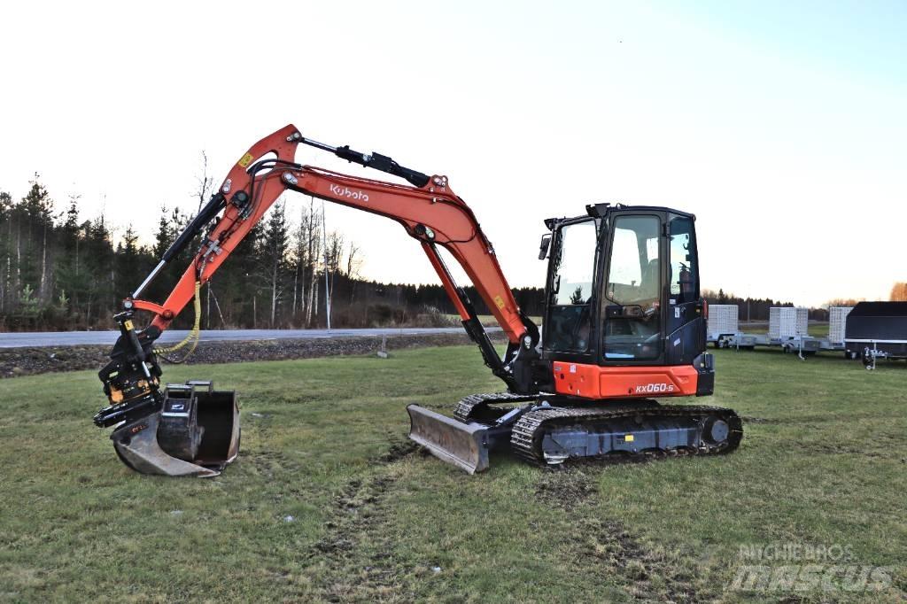 Kubota KX060-5 Мини екскаватори < 7 т