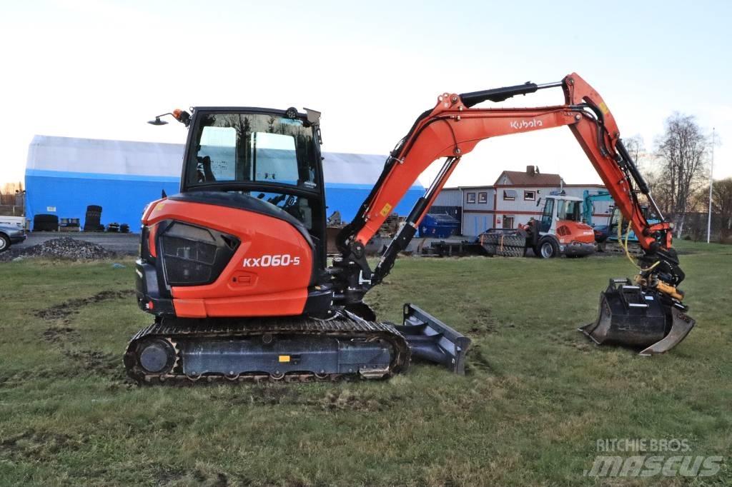 Kubota KX060-5 Мини екскаватори < 7 т