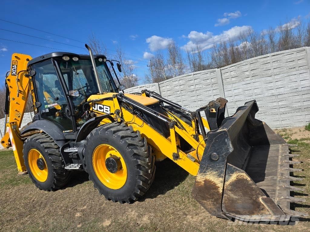 JCB 4 CX Товарач със заден ексватор