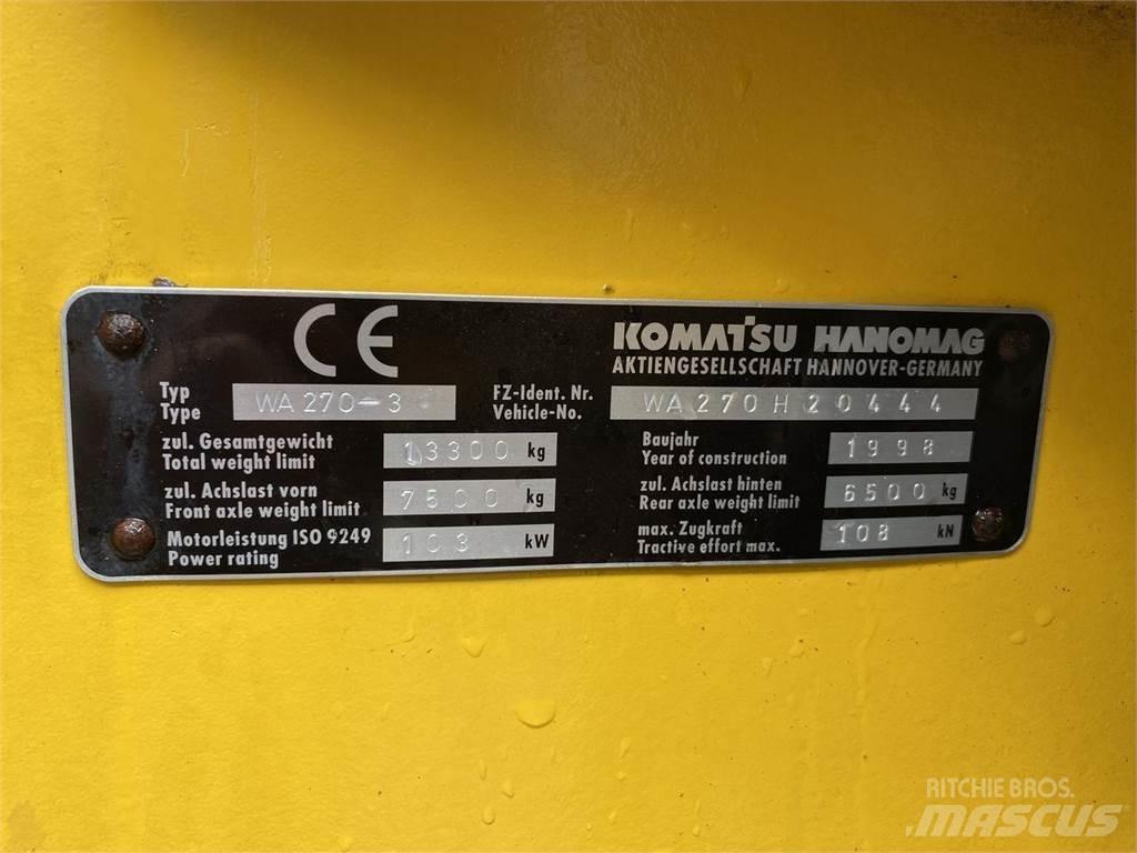 Komatsu WA270-3 Колесни товарачи