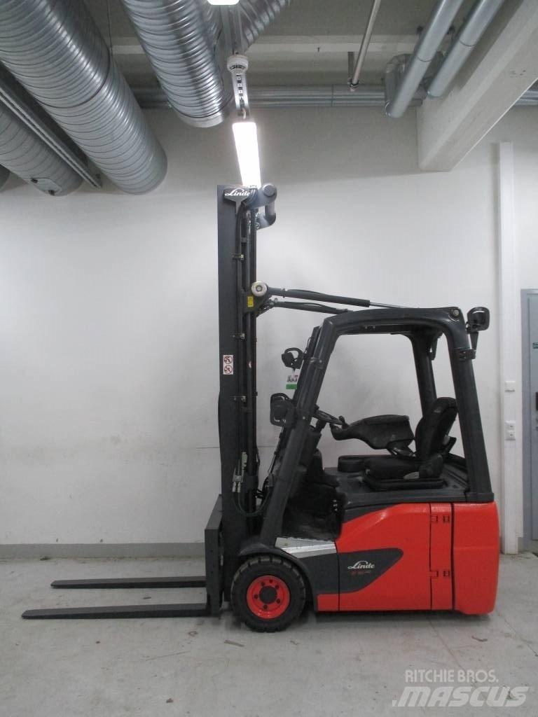 Linde E 16 C-02 Електрически вилични кари-повдигачи