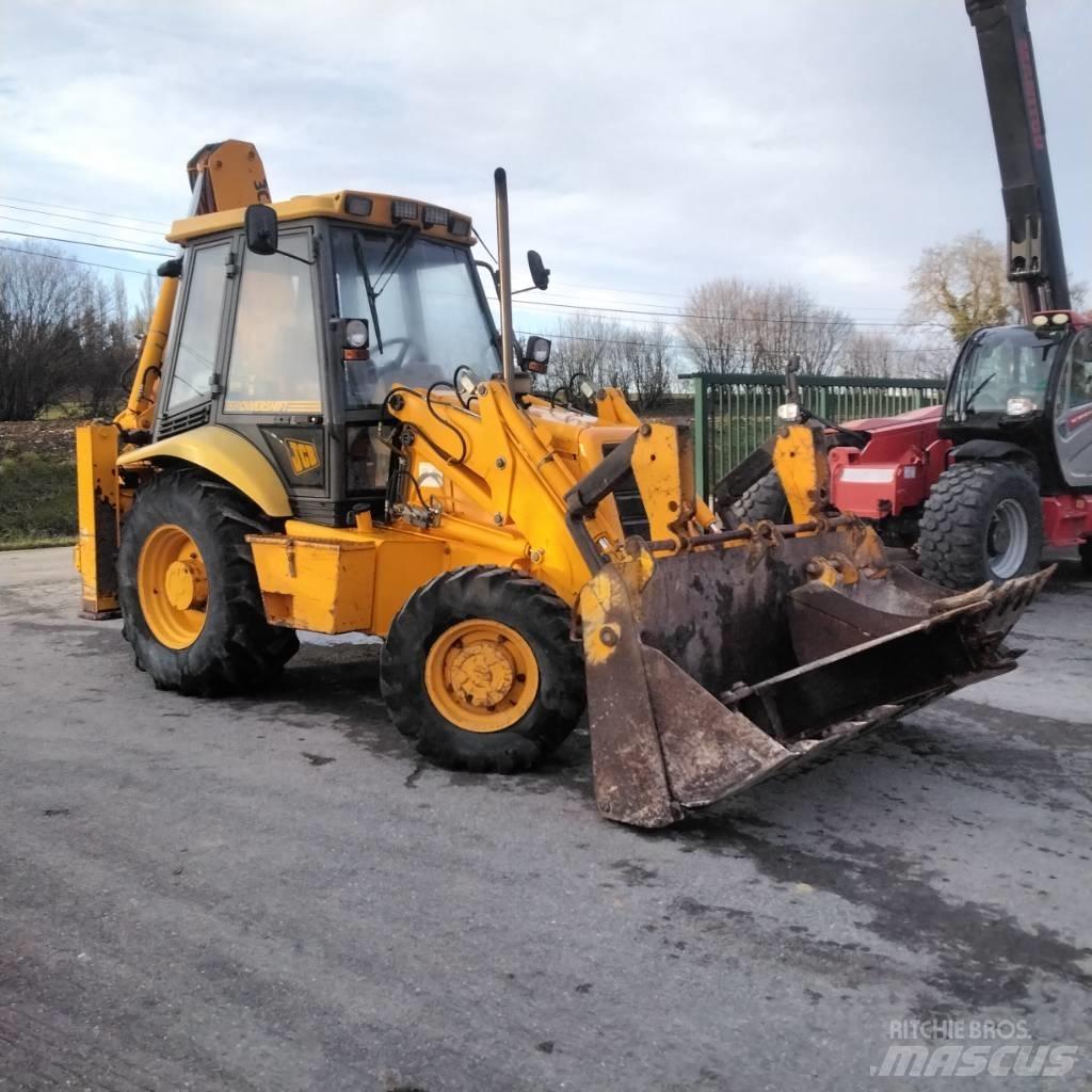JCB 3 CX Товарач със заден ексватор
