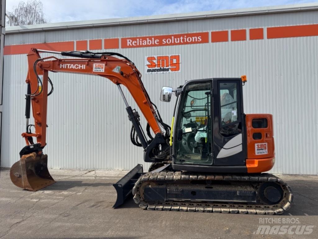Hitachi ZX 85 US-6 Средни екскаватори 7т - 12т