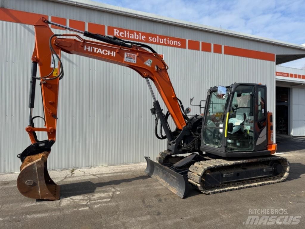 Hitachi ZX 85 US-6 Средни екскаватори 7т - 12т