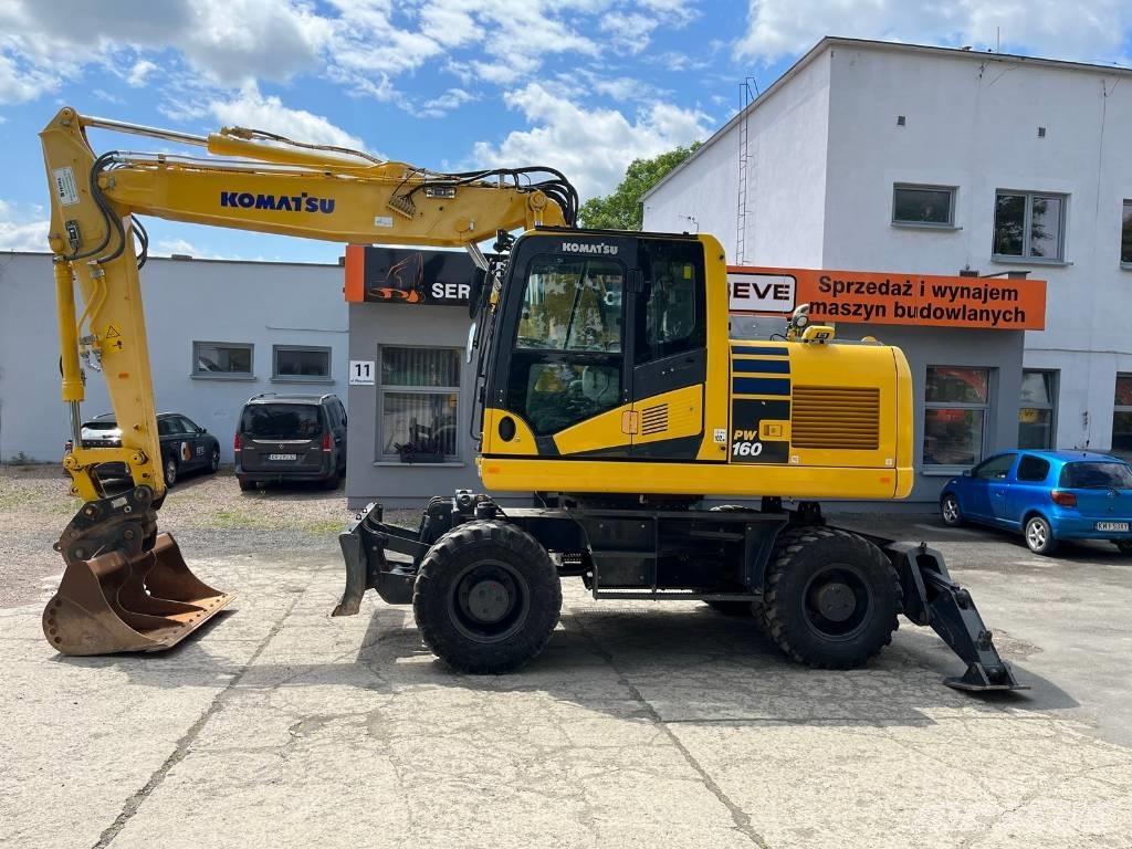 Komatsu PW 160-11 Колесни екскаватори