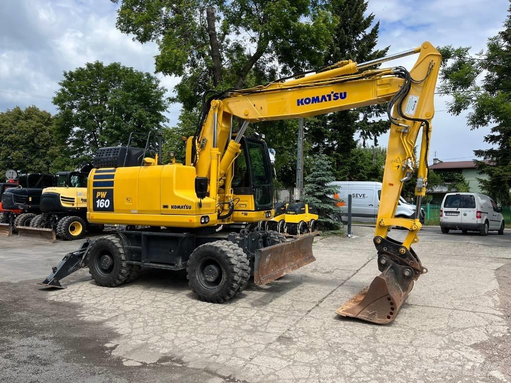 Komatsu PW 160-11 Колесни екскаватори