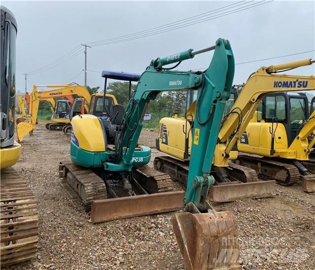 Komatsu PC35MR-1 Мини екскаватори < 7 т
