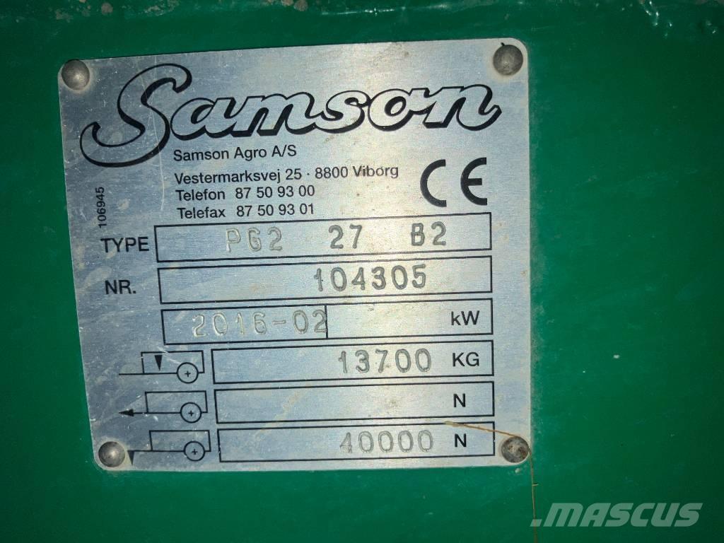 Samson PG2 27 Цистерни за цимент
