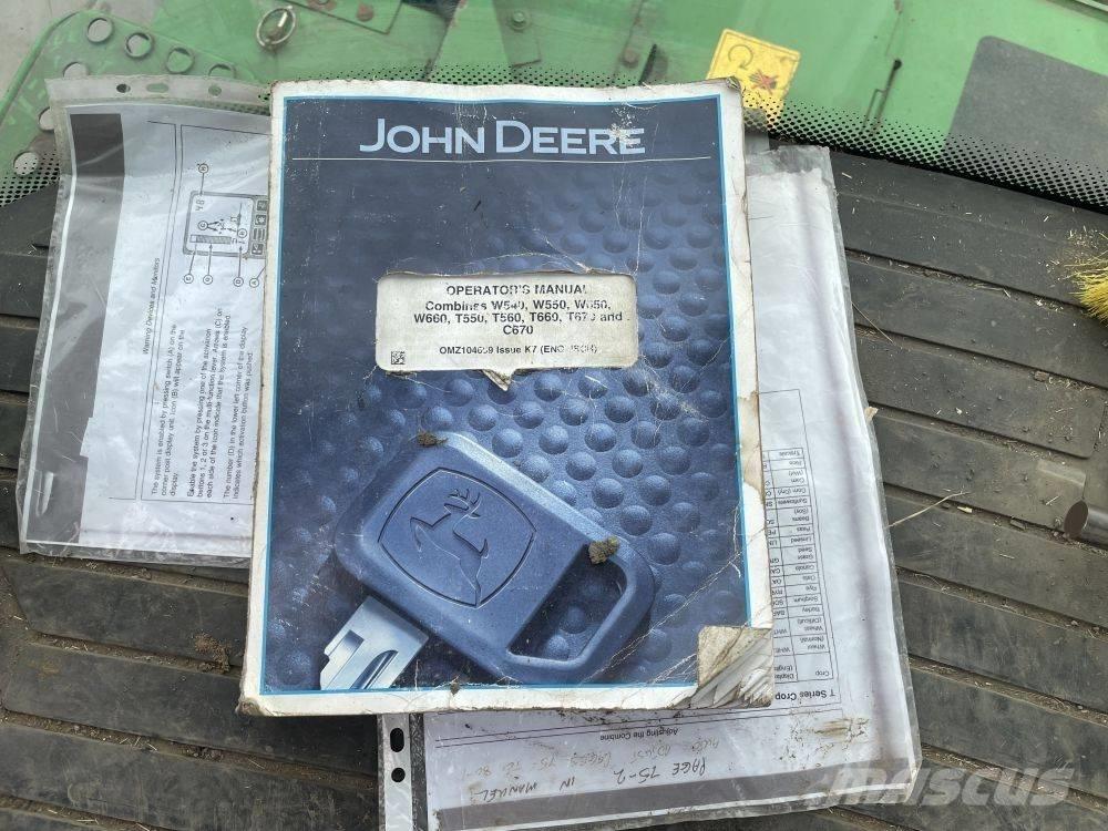 John Deere T 550 Комбайни
