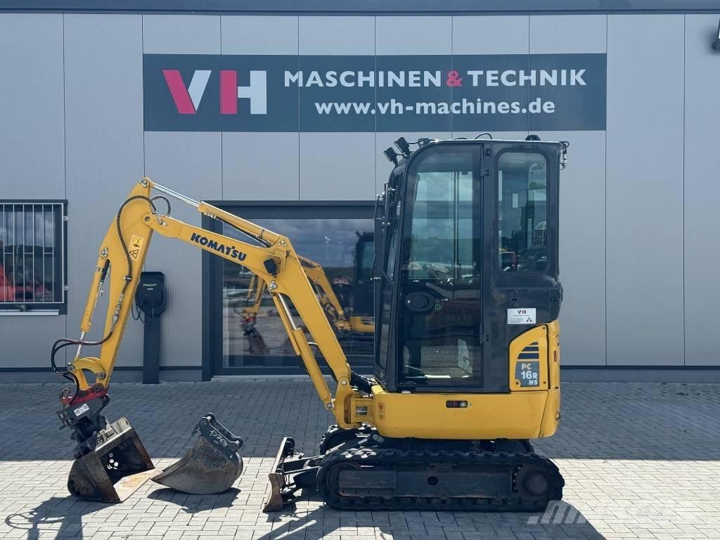 Komatsu PC 16 R-3HS Мини екскаватори < 7 т