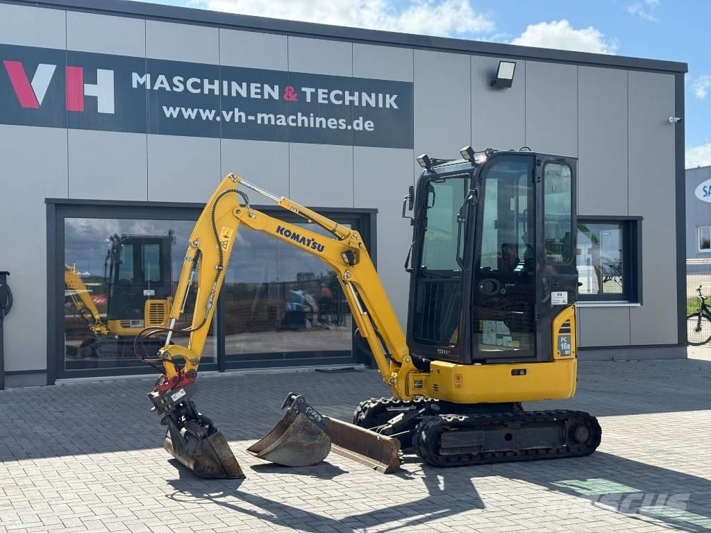 Komatsu PC 16 R-3HS Мини екскаватори < 7 т