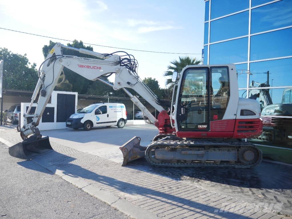 Takeuchi TB 290 Средни екскаватори 7т - 12т